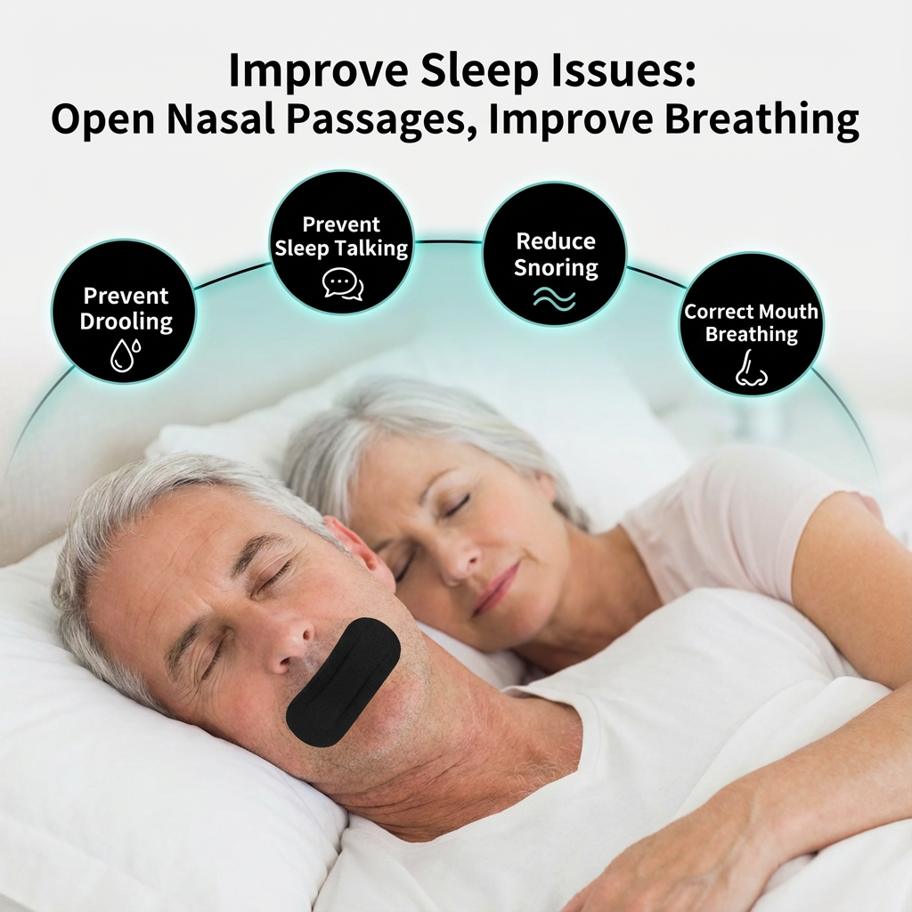 Anti-Snoring Mouth Tape